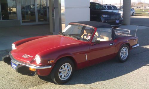 1979 triumph spitfire base convertible 2-door 1.5l