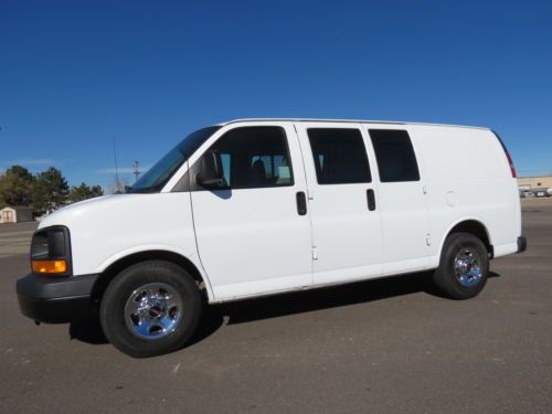 2008 gmc savana chevrolet express 1500 awd cargo van 1 company fleet non smoker