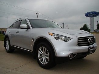 2013 fx37 silver awd! powerful v6 leather heated seats! 17&#034; wheels! moon roof!