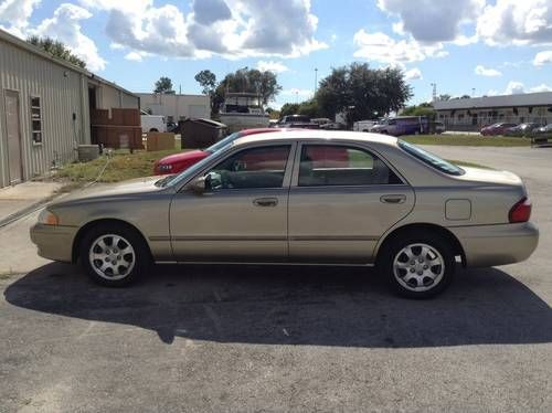 2001 mazda 626 lx sedan 4-door 2.0l