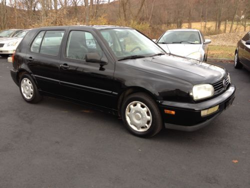 No reserve nr 1997 volkswagen golf gl 5 speed manual 1 owner runs fantastic