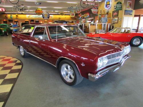 1965 chevrolet elcamino frame off rotisserie restoration 327 4 speed 12 bolt