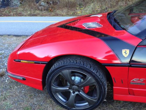 1988 pontiac fiero value leader coupe 2-door 2.8l gt