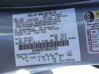 3.5L CD AWD Traction Control Tires - Front Performance Tires - Rear Performance, US $18,992.00, image 4