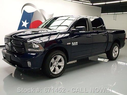 2013 dodge ram sport crew hemi nav rear cam 20&#039;s 4k mi texas direct auto