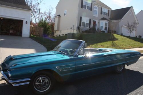 1965 ford thunderbird base convertible 2-door 6.4l