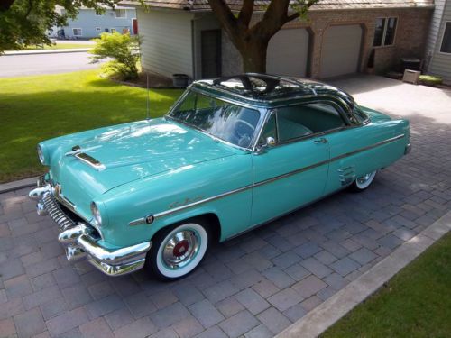 1954 mercury sun valley glass top frame off restored extremely nice car