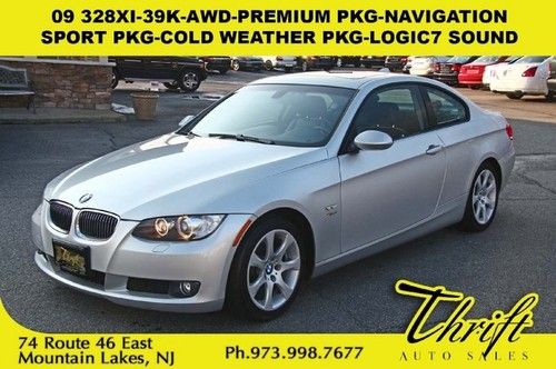 09 328xi-39k-awd-premium pkg-navigation-sport pkg-cold weather pkg-logic7 sound