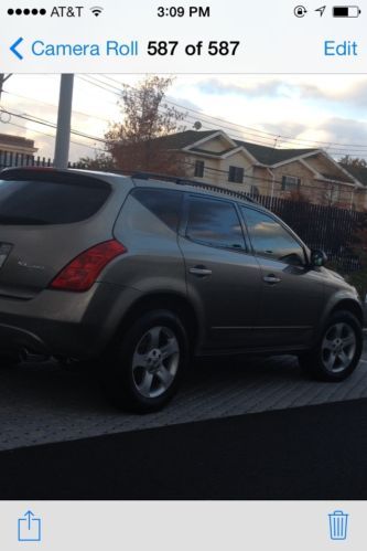 2004 nissan murano sl sport utility 4x4   3.5l 73,000 miles