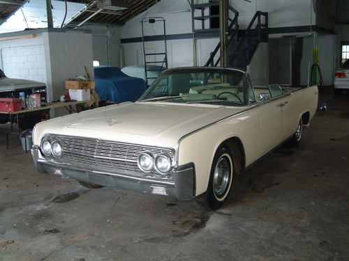 1962 lincoln continental 4 door convertible