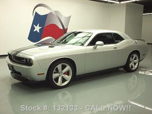 2010 dodge challenger srt-8 hemi 6-speed nav 20&#039;s 9k mi texas direct auto