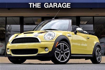 2010 mini cooper s convertible - steptronic paddle shifters - interchange yellow