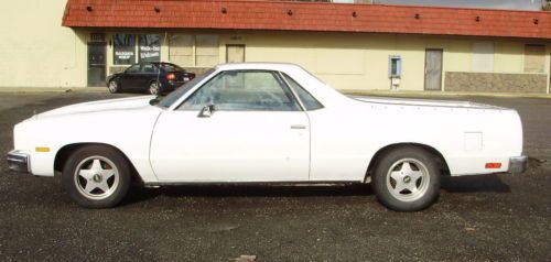 1984 chevrolet el camino 5.0l big block 454