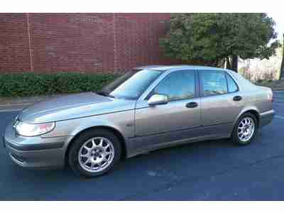 SAAB 9-5 TURBO ALLOY WHEELS HEATED LEATHER SEATS ONSTAR WOOD TRIM NO RESERVE, image 9
