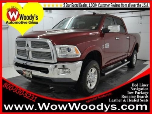 Turbo diesel leather &amp; heated/cooled seats navigation tow package remote start