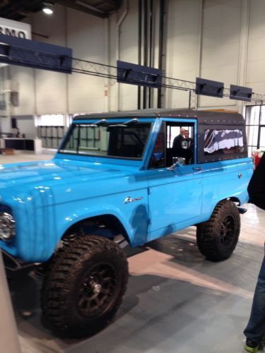 1973 ford bronco built for 2013 sema show