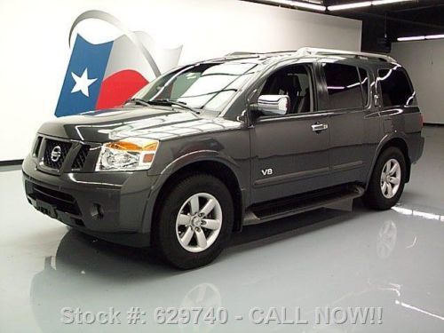 2008 nissan armada se leather rear cam 8-passenger 80k texas direct auto