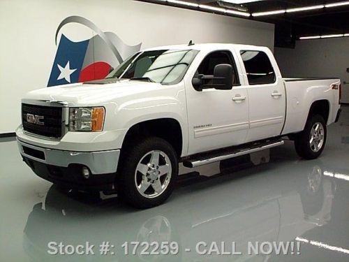 2011 gmc sierra 2500hd slt crew diesel z71 4x4 nav 22k texas direct auto