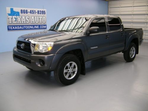 We finance!!!  2011 toyota tacoma prerunner sr5 double cab a/c cd texas auto