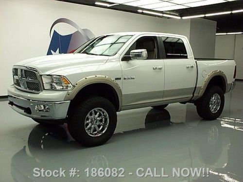 2010 dodge ram laramie crew 4x4 lifted hemi nav 79k mi texas direct auto