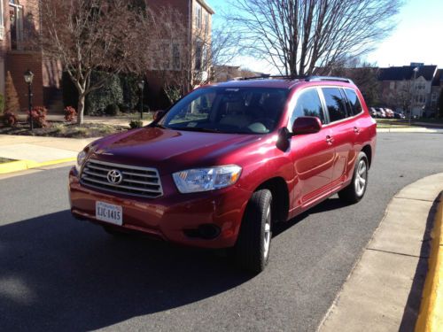 2008 toyota highlander base sport utility 4-door 3.5l