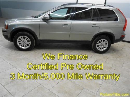 08 xc90 fwd 3rd row leather sunroof certified warranty we finance texas