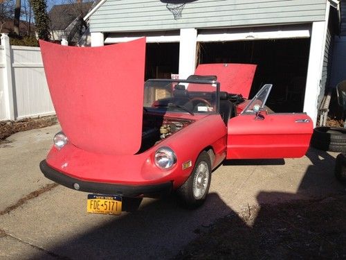 1978 alfa romeo spider "no researve" great deal!! runs good!! fun summer car!!