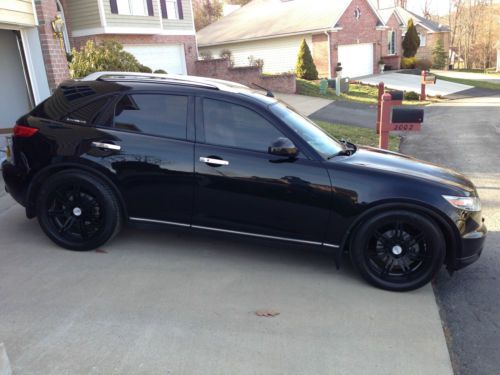 2004 infiniti fx45 awd heated seats navigation backup camera loaded exotic suv