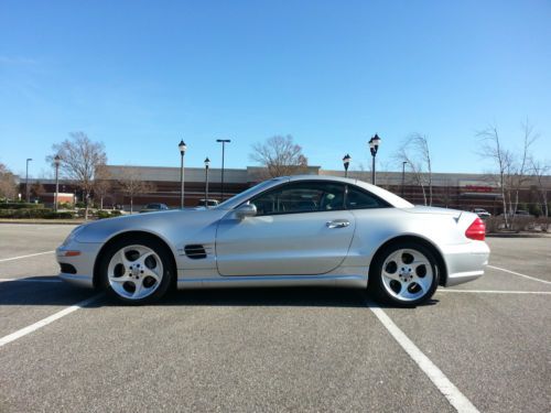 2004 mercedes-benz sl500 base convertible 2-door 5.0l