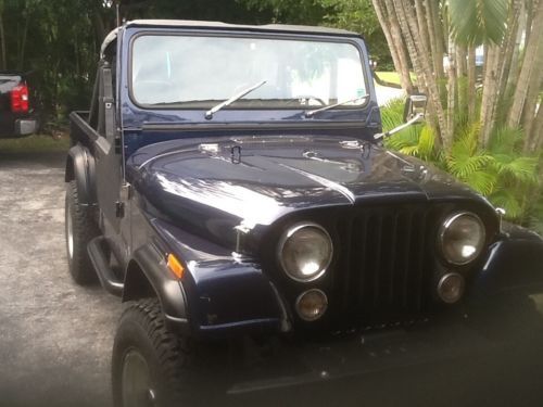 1982 jeep cj 8  scrambler base sport utility 2-door 4.2l