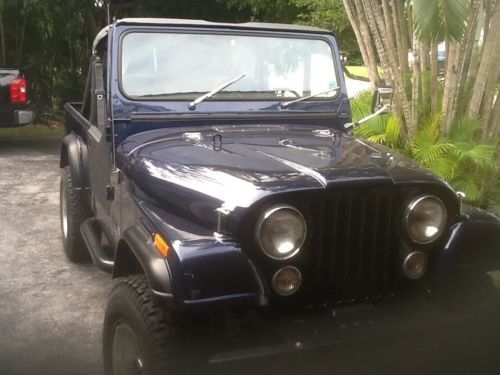 1982 jeep cj 8  scrambler base sport utility 2-door 4.2l