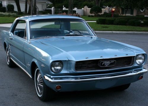 Restored pony interior - 289 v8 - 1966 ford mustang coupe - 3k miles
