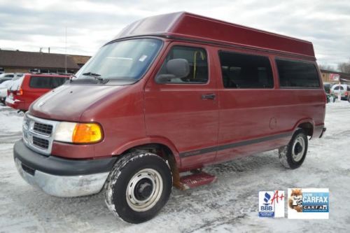 One owner wheel chair van high top very clean ready to go to work, priced right