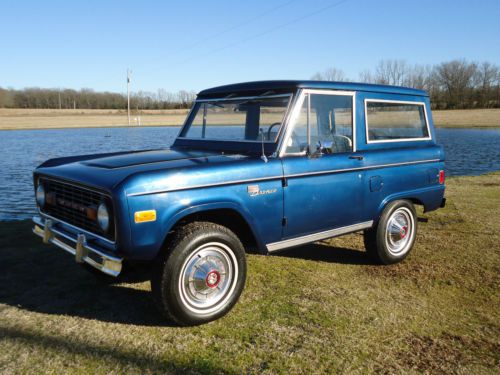 1977 ford bronco sport uncut 302v8 auto ps/pb all original!!!