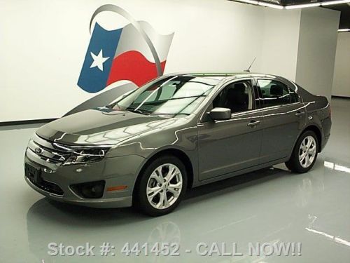 2012 ford fusion se sedan cruise ctrl alloy wheels 40k! texas direct auto