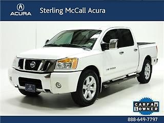 2011 nissan titan crew cab sl loaded leather heated seats 6cd rockford fosgate!