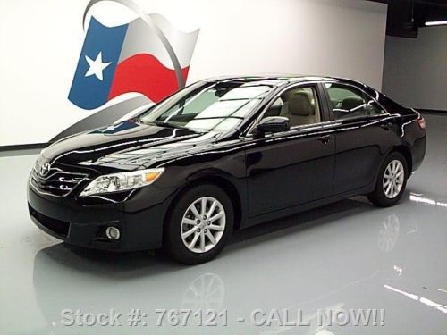 2011 toyota camry xle sunroof htd leather alloys 33k mi texas direct auto