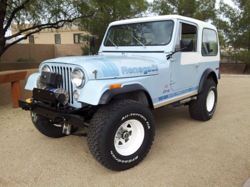 1979 jeep cj7 renegade rare arizona survivor, amazing shape retro jeep