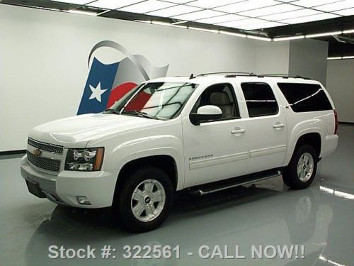 2013 chevy suburban z71 4x4 sunroof leather nav dvd 14k texas direct auto