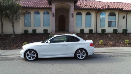 2008 bmw 135i coupe 2-door 3.0l, navigation, m package, cold weather package