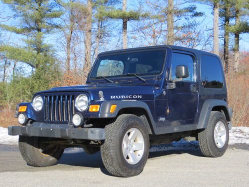 Rubicon 4x4 5 speed a/c hardtop new tires dana 44s 4.0 6 cylinder smoke free