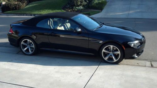 2008 bmw 650i convertible 2-door 4.8l