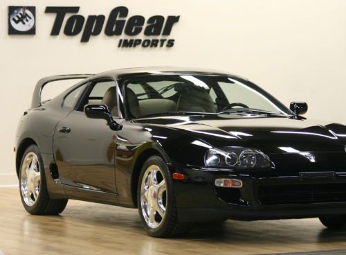 1998 toyota supra twin turbo 6 speed completely unmolested and stock!! last year