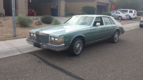 1981 cadillac seville sedan 4-door 6.0l