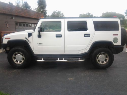 2008 hummer h2 sport utility 4-door 6.2l *low miles*