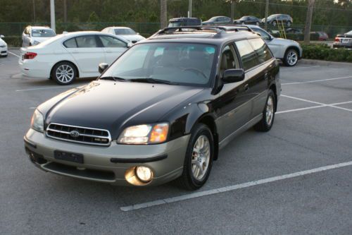 2002 subaru legacy awd h6 3.0 clean carfax safety inspected ll bean