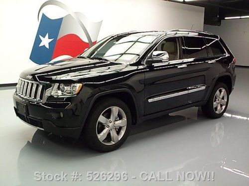 2013 jeep grand cherokee overland pano roof leather 28k texas direct auto