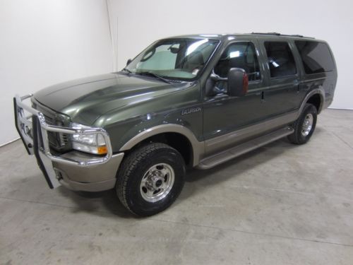 04 ford excursion  eddie bauer 6.0l turbo diesel 4x4 leather 1 owner 80+ pics