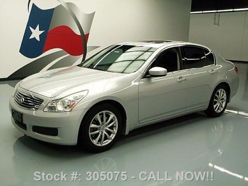 2009 infiniti g37 journey sedan htd leather sunroof nav texas direct auto