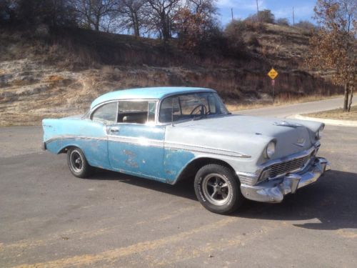 1956 chevrolet bel air sport coupe 2 door hardtop drive now great patina  videos